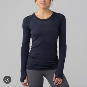 Lululemon! Navy Blue Swiftly Tech Long Sleeve